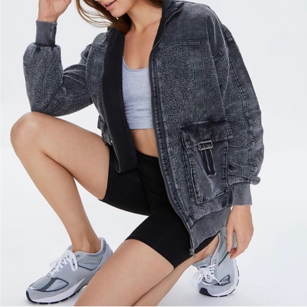 NEW ⭐️ FOREVER21 FRENCH TERRY JACKET
